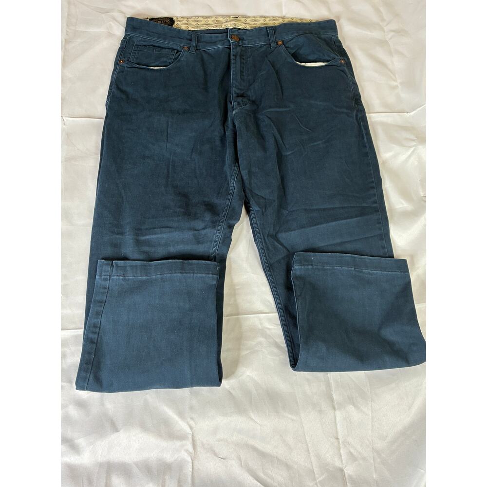 Pendleton Mens 36x32 Stretch Jeans Navy Blue Straight Leg Five Pocket